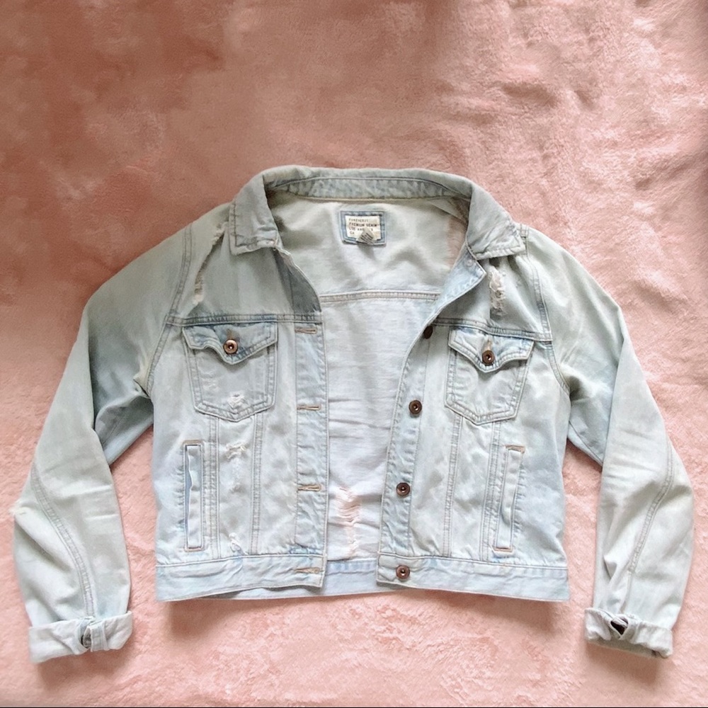 Cropped Jean Jacket